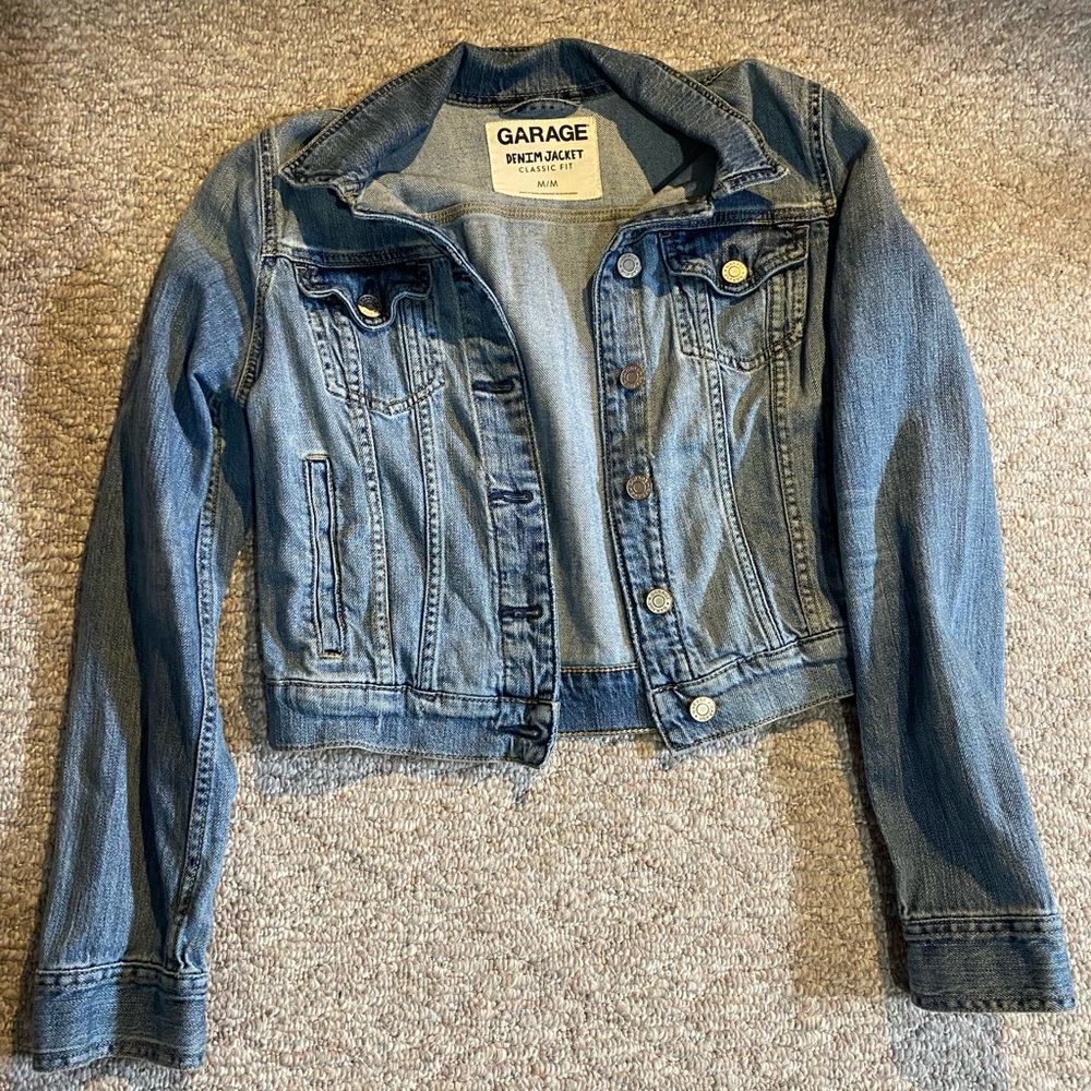 garage classic denim jacket